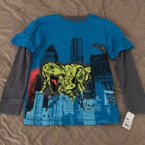 Circo boys long sleeved T-Rex shirt Brand New